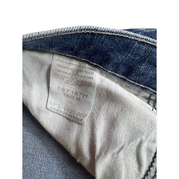 Riders Women's Straight Leg Blue Jeans - Picture 3 of 7